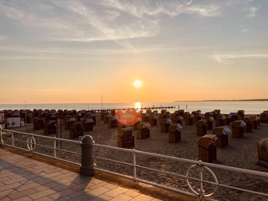 Penthaus Horizont Mit Meerblick Lübeck Exterior foto