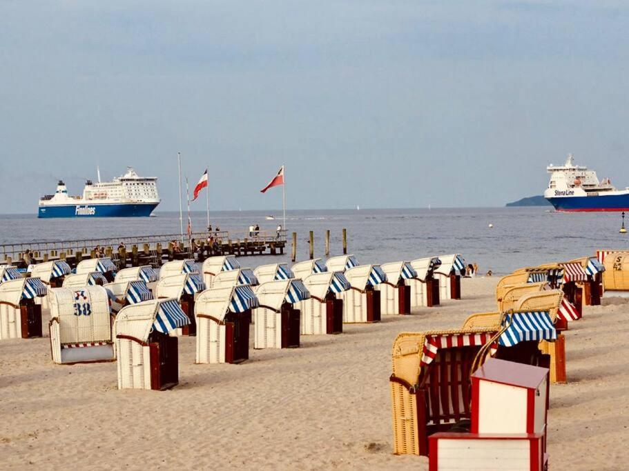 Penthaus Horizont Mit Meerblick Lübeck Exterior foto