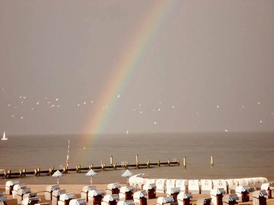 Penthaus Horizont Mit Meerblick Lübeck Exterior foto